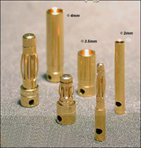 2.0mm BULLET PLUG 10 PACK